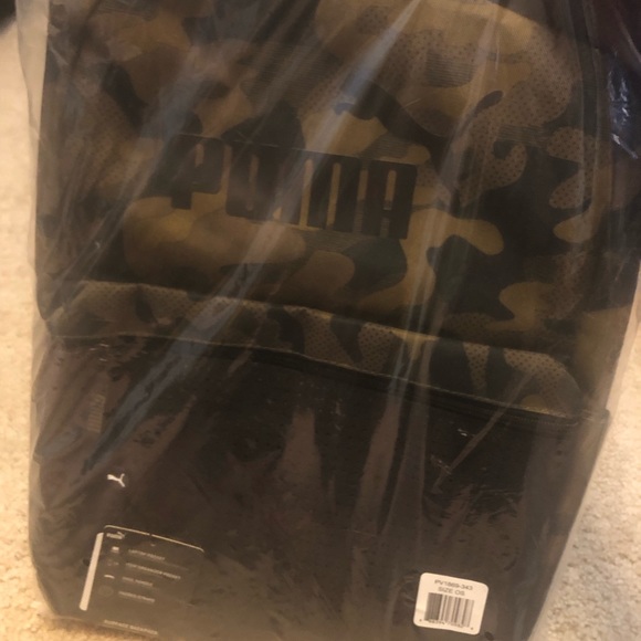PUMA Camo Backpack—NEW - Picture 3 of 3